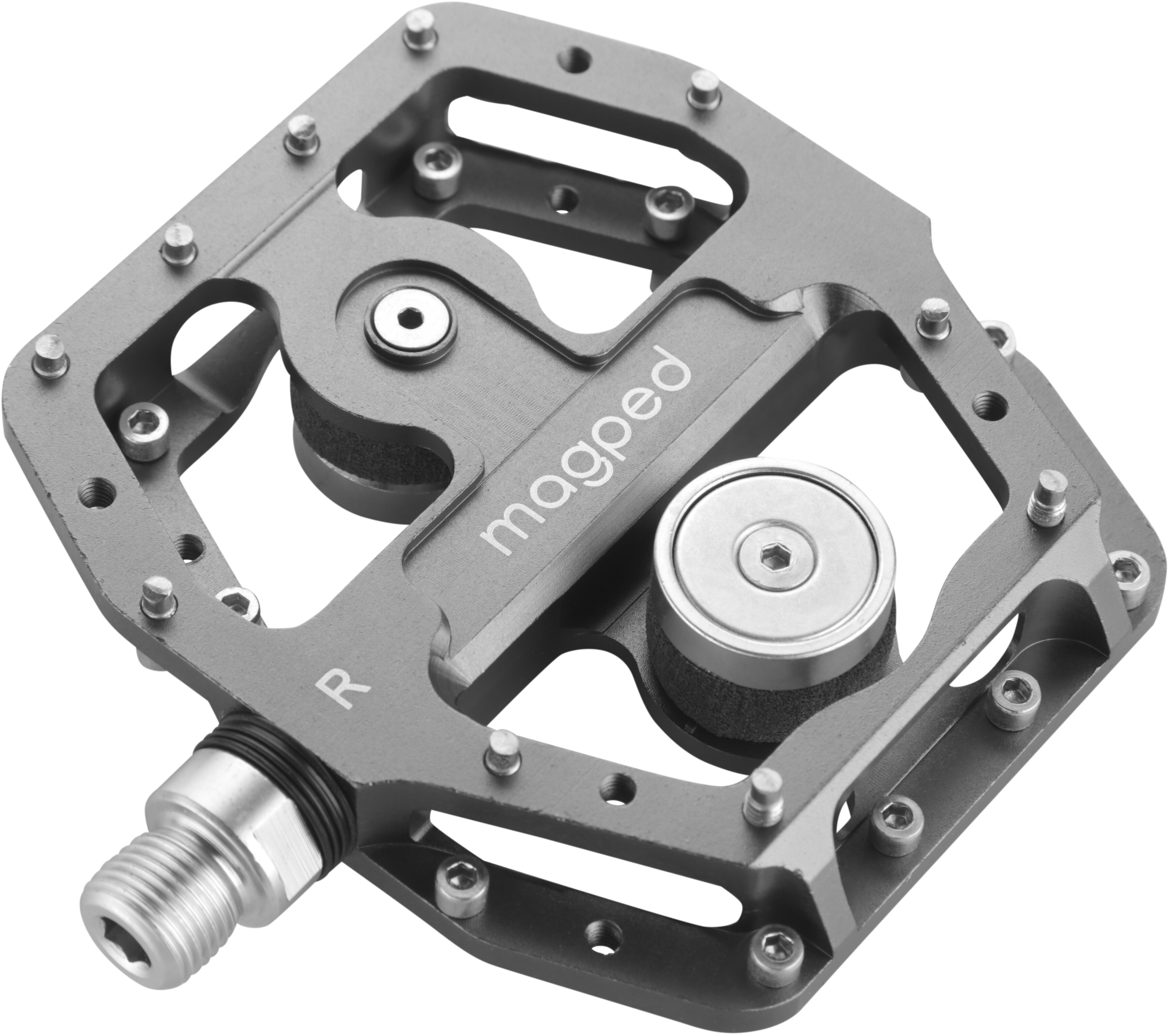 magped Enduro Magnetic Pedals grey at bikester.co.uk
